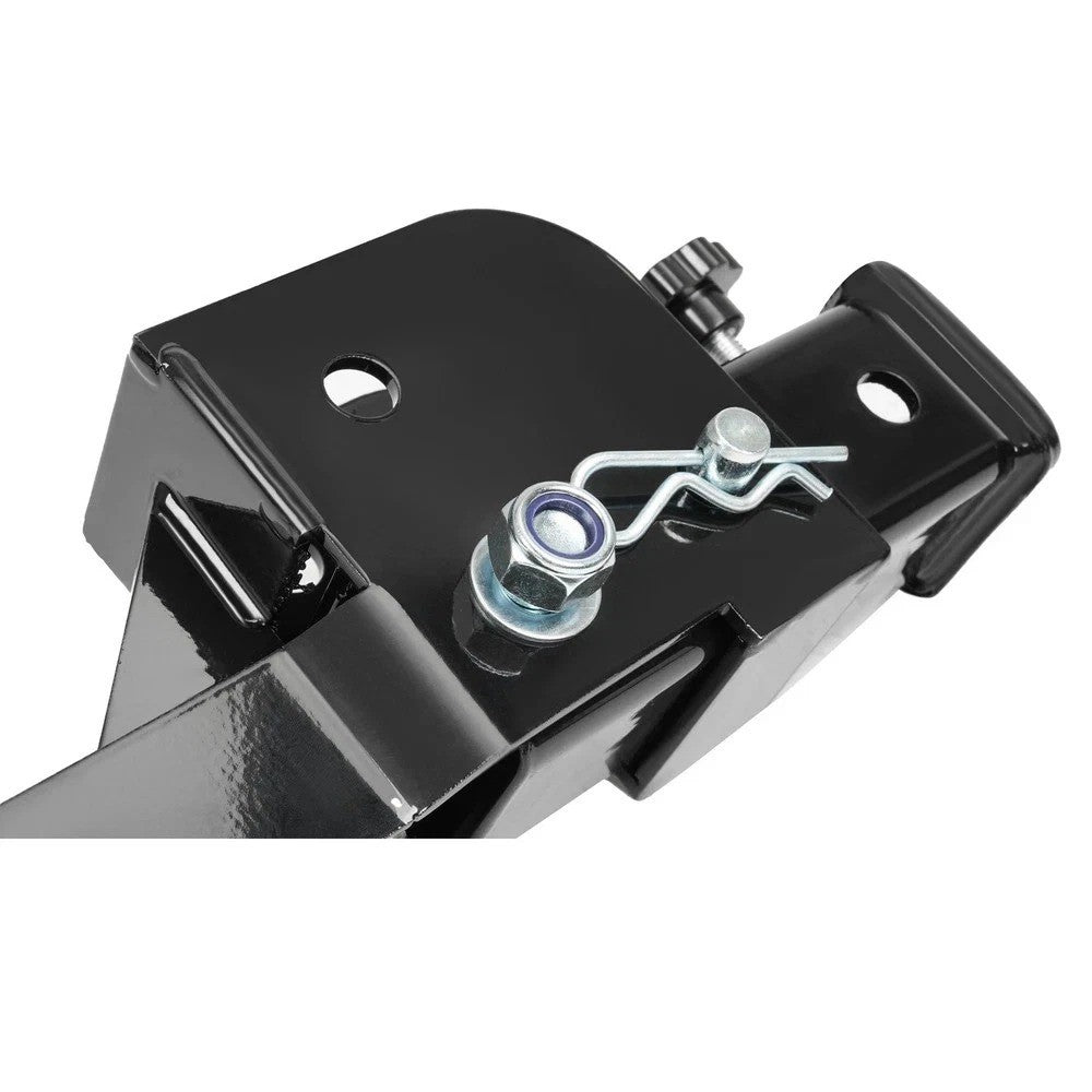 Folding 2" Trailer Hitch Mount Shank Tow Adapter Cargo Wheelchair Carrier 500LBS