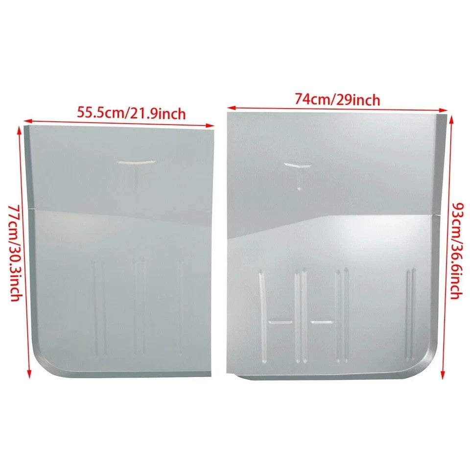 For 1967-79 FORD F100 F150 F250 F350 & BRONCO FRONT FLOOR PAN PAIR