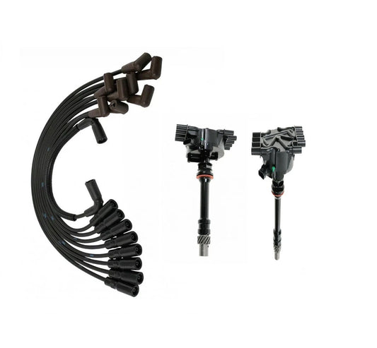 Distributor & Spark Plug Wires Kit for GM Truck SUV Van New