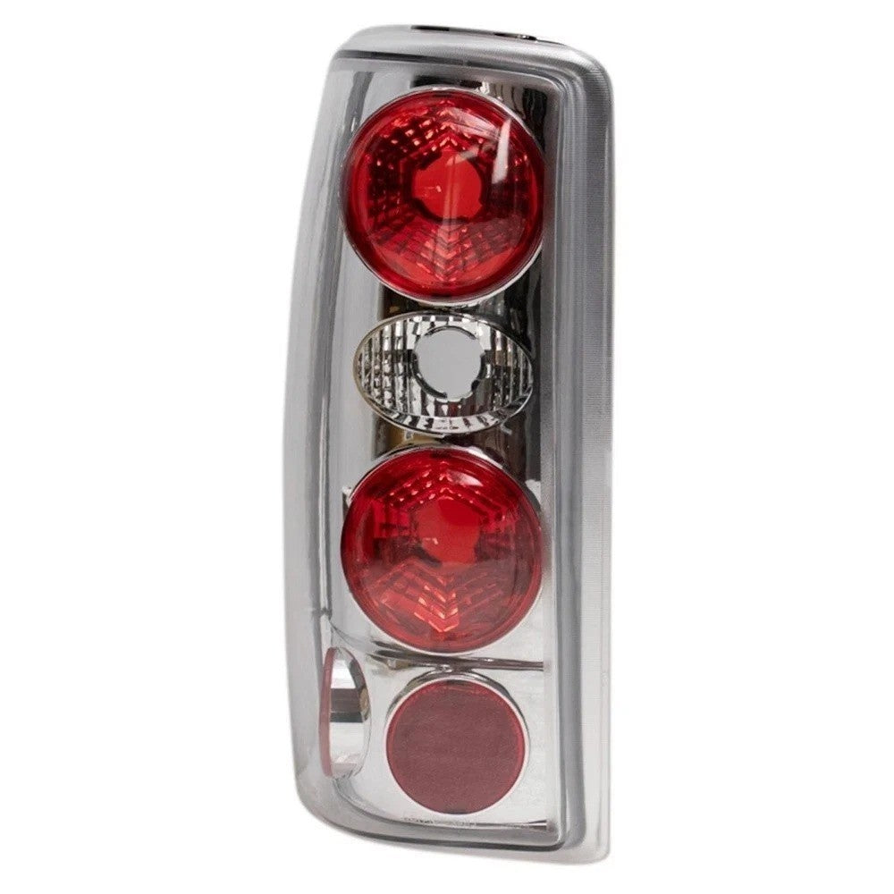 Performance Tail Light Clear Lens Chrome Housing for Tahoe Suburban Yukon