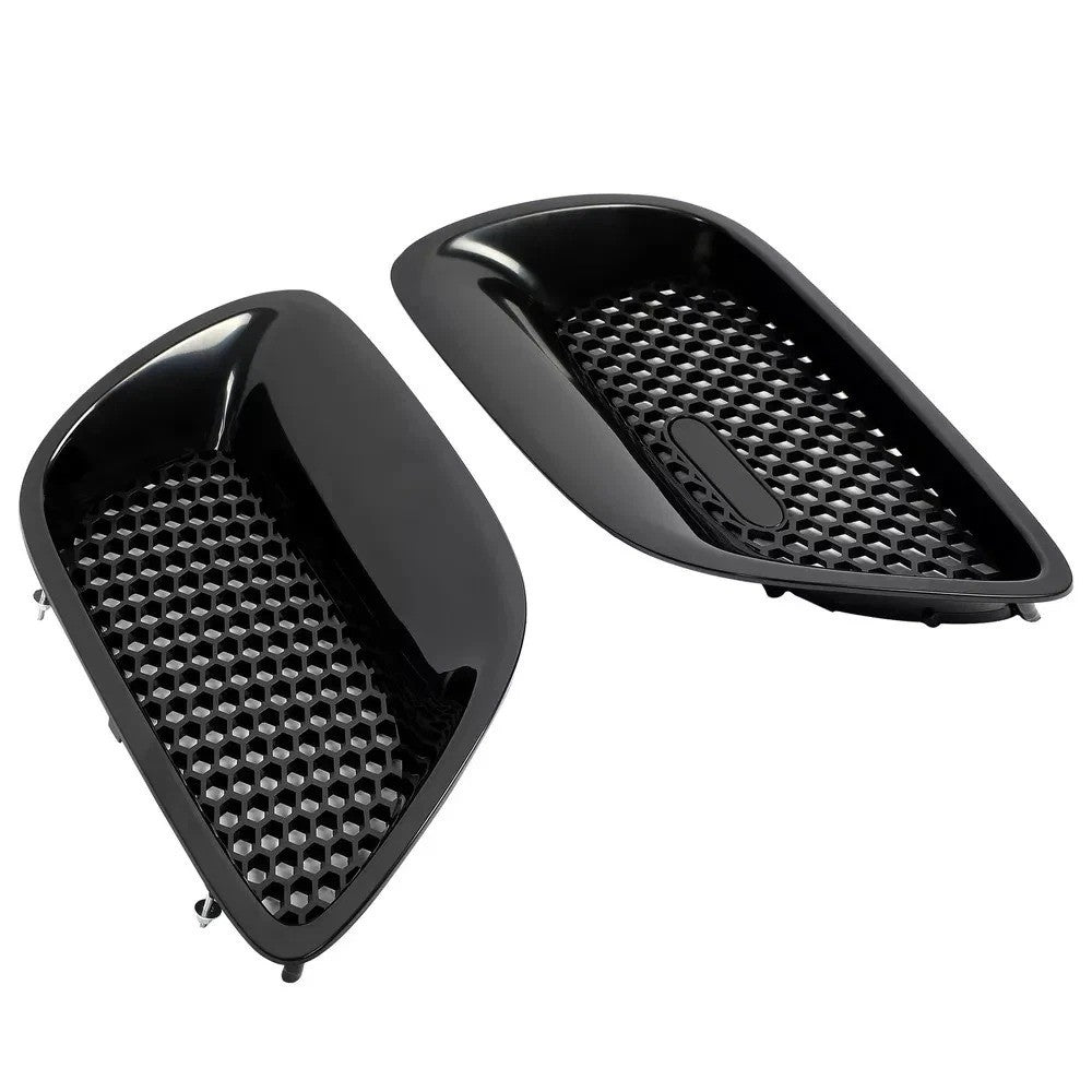 HECASA Pair ABS Front Bumper Grille Assembly Kit For Pontiac GTO 2004 2005 2006