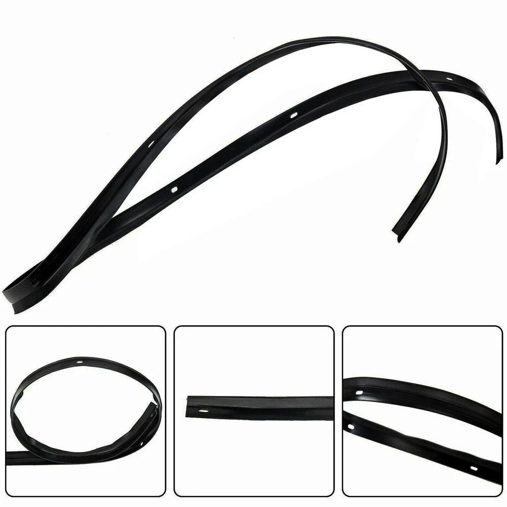 Front Hood Bumper Weatherstrip Seal & Rivets Fit For Dodge Challenger 2008-2022