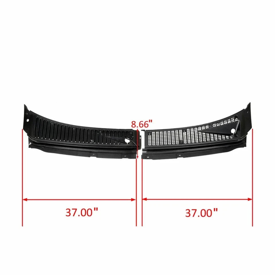For 99-07 F250 F350 Excursion 3C3Z25022A68 Windshield Wiper Cowl Vent Grille