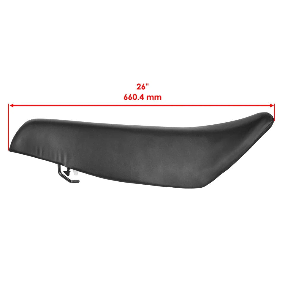 for Honda TRX450FE TRX450FM Foreman 450 4x4 2002 2003 2004 Complete Seat Black
