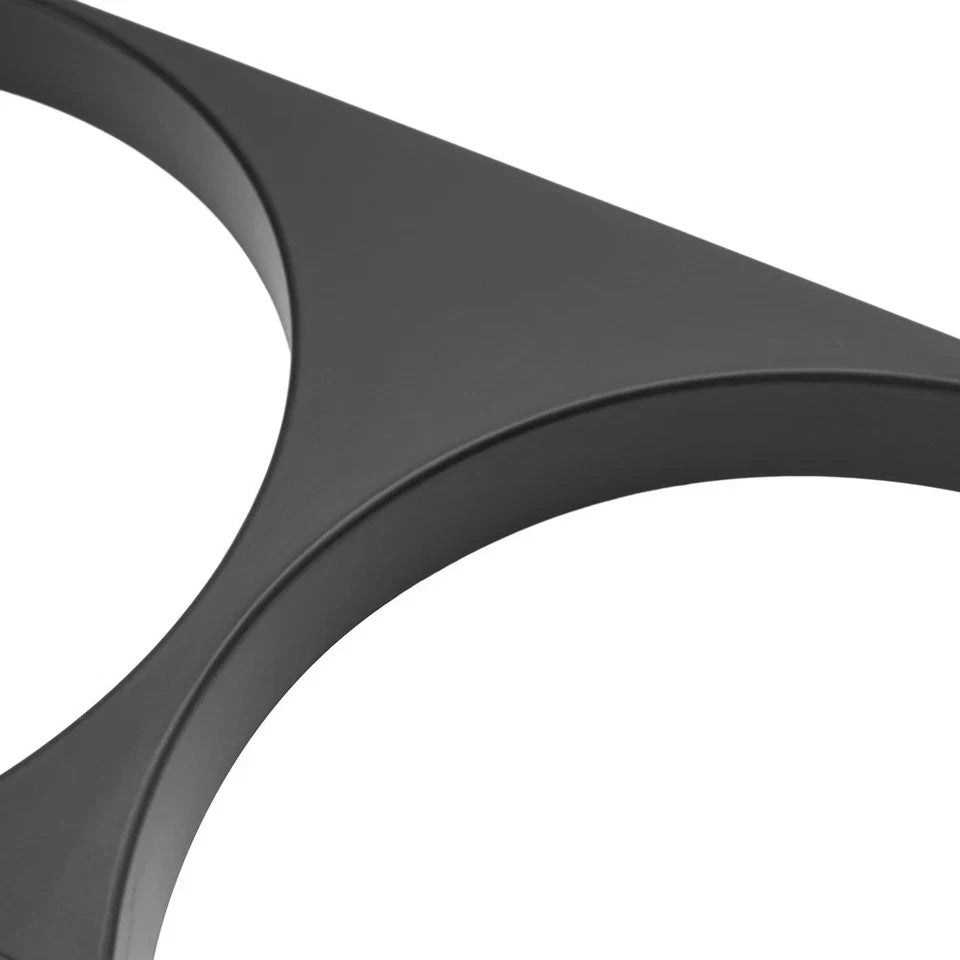 HECASA Headlight Bezel Trim Cover Left+Right Side For Dodge Challenger 2008-2014