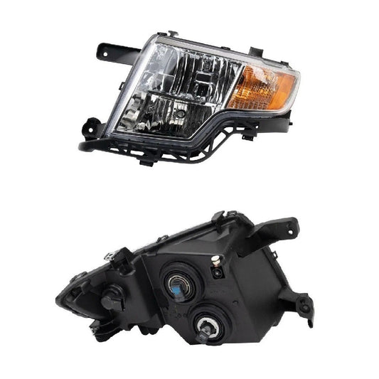 Left Headlight Assembly Halogen Drivers Side For 2007-2010 Ford Edge FO2502228