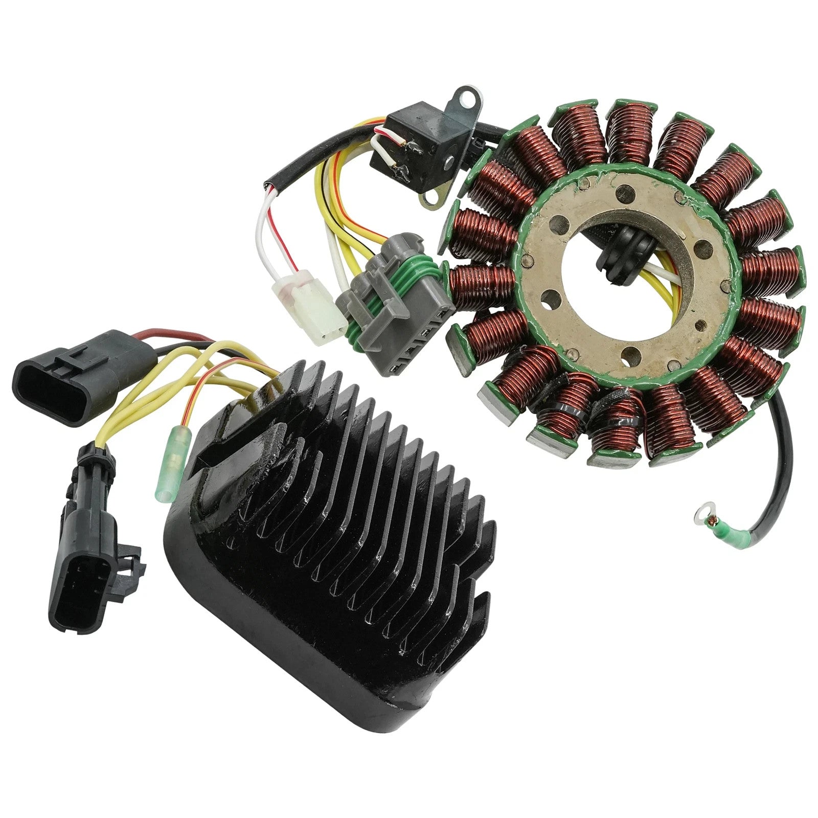 Stator And Regulator Rectifier Fit Polaris Sportsman 500 Forest Tractor 2011-13