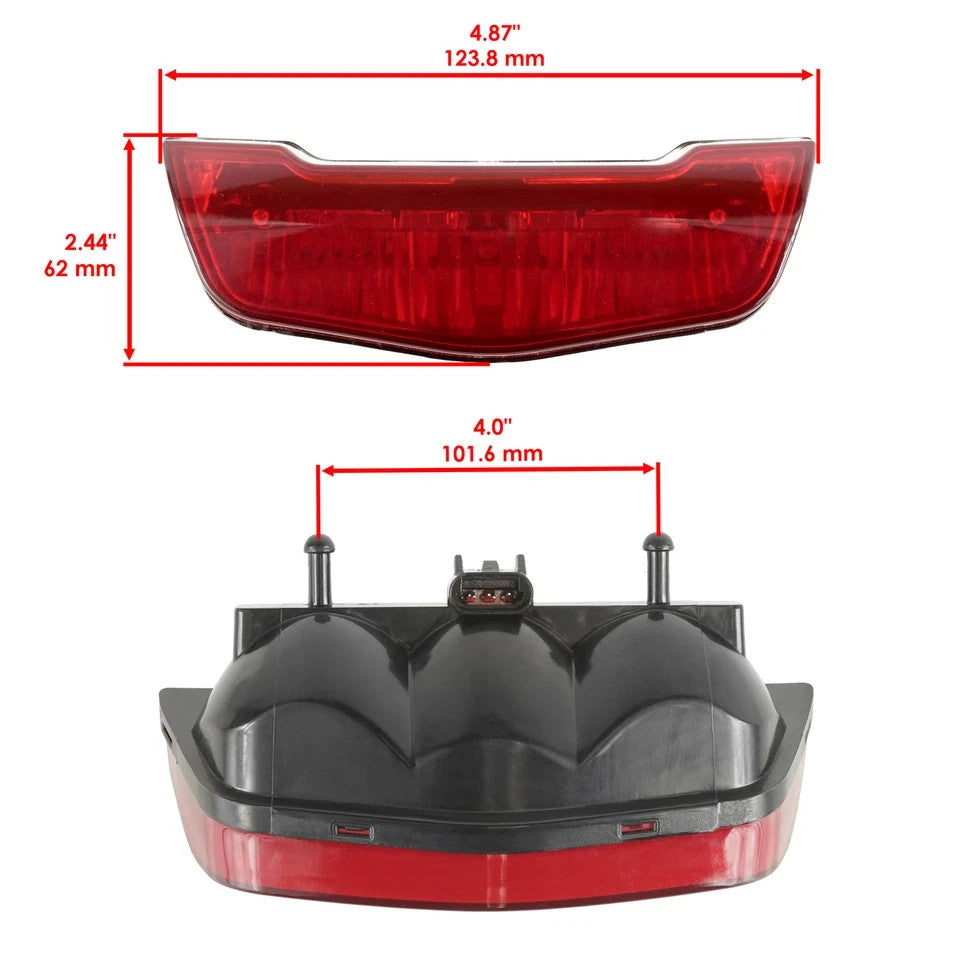 Rear Brake Taillight Assembly For Honda Foreman Rubicon 500 TRX520FA 2020-2021