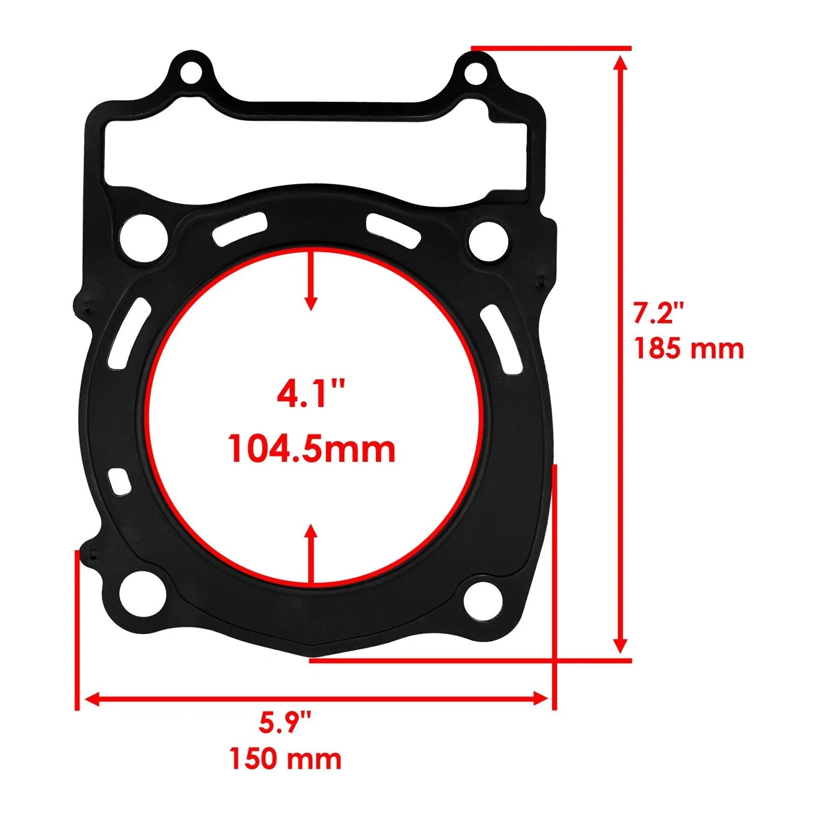 Cylinder Head Gasket for Yamaha Wolverine R-Spec YXE70 4x4 FI EPS 2016-2018