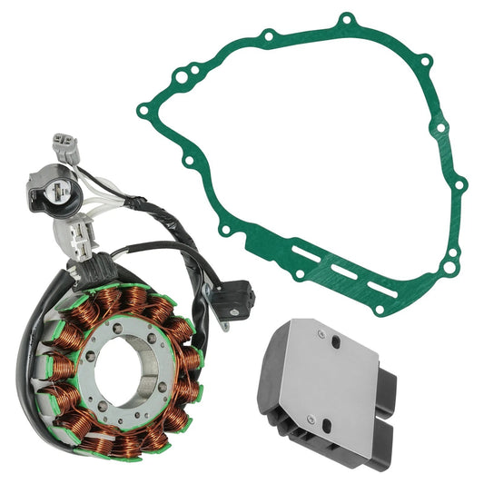 Stator & Regulator for Yamaha Rhino 700 YXR700F 4X4 Fi 2008-2013 W/Gasket