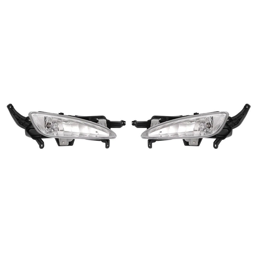 HECASA New For Kia Optima 2011 2012 2013 Bumper Fog Lights Lamps w/Brackets Pair
