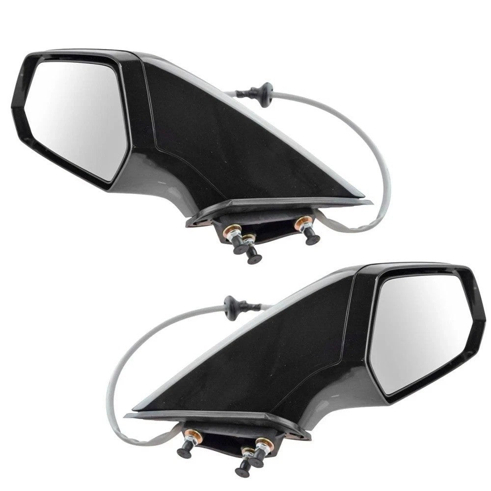 Brand New Power Heated Mirror Pair Set Left LH Right RH for Chevy Camaro