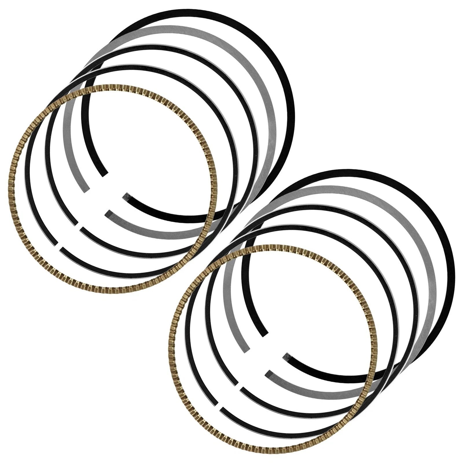Caltric Piston Rings For Polaris Ranger XP 900 ALL OPTIONS 2013-2019 SidebySide