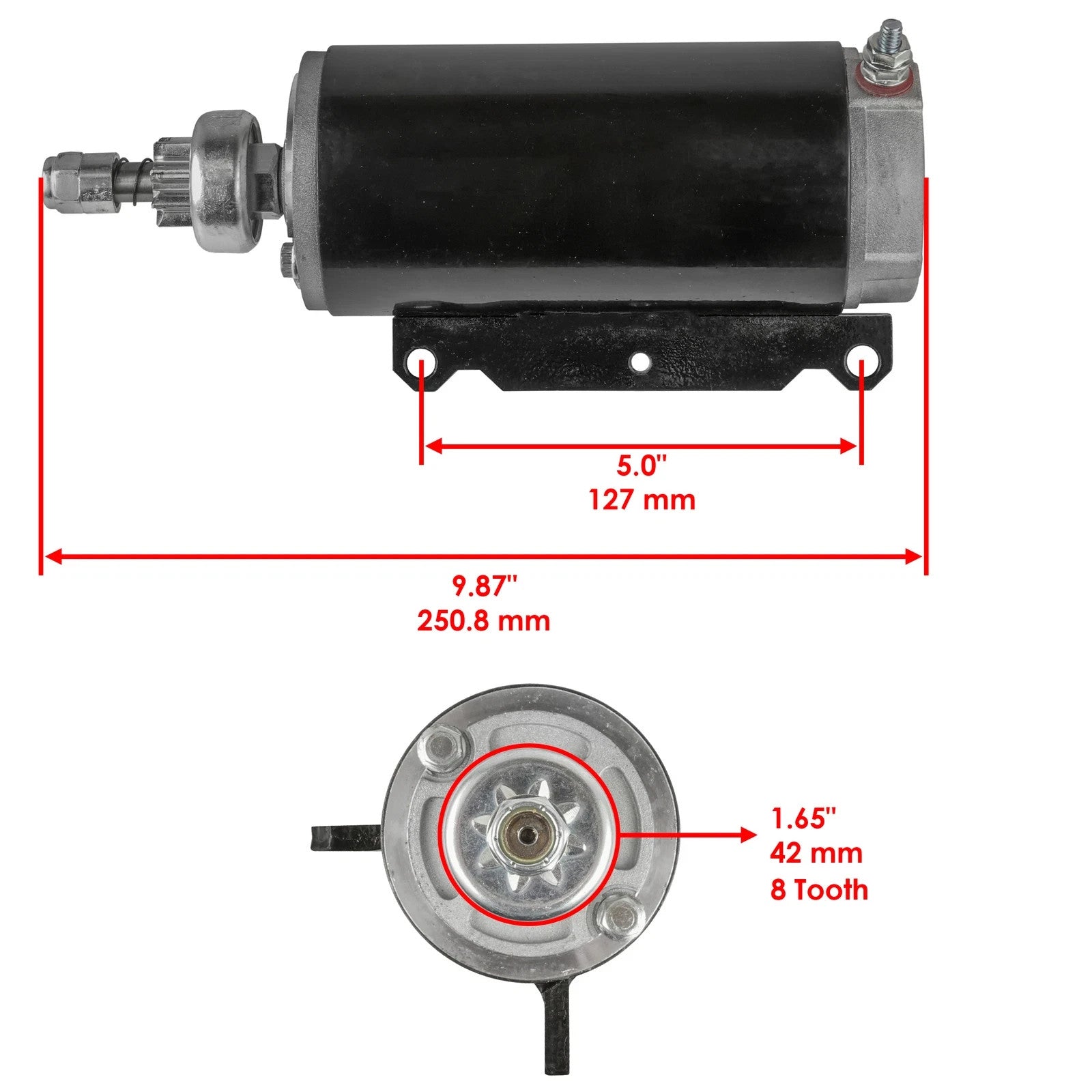 Starter Johnson for Evinrude 150Hp 155Hp 175Hp 185Hp New