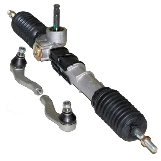 for Kawasaki Mule 550 KAF300 1997-2004 C1-C7 Rack and Pinionw / Tie Rod End