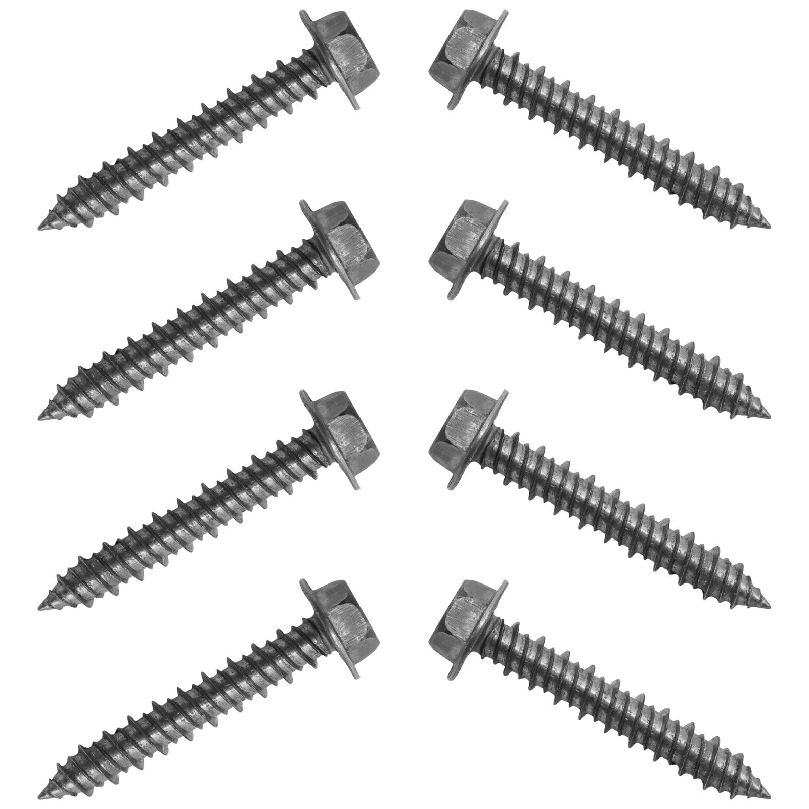 Caltric 7519330 Screw Bolts for Polaris Clutch Cover Mounting Screw M6x35 Qty 8