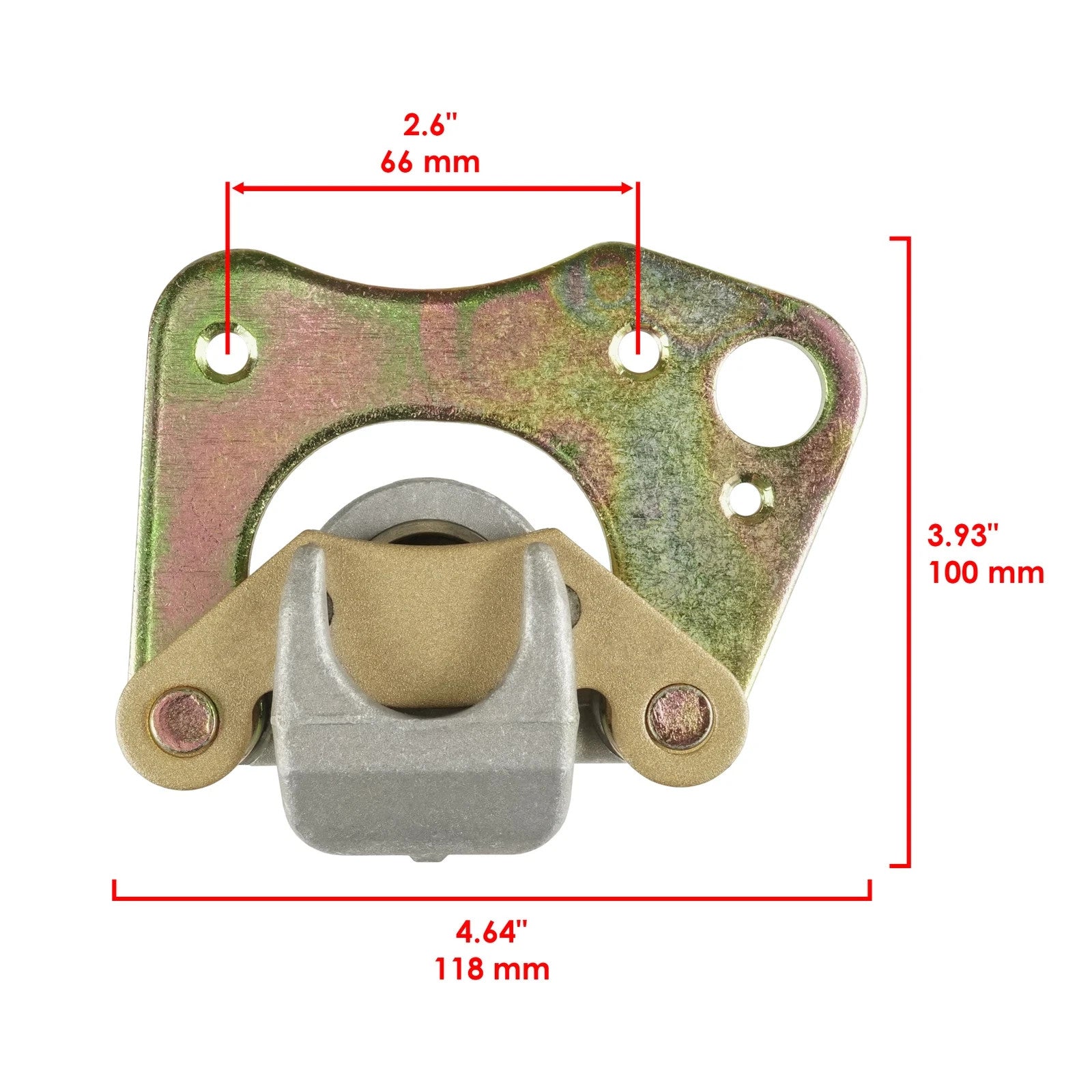 Front Right Brake Caliper w/ Pads for Polaris 1910842 1911541