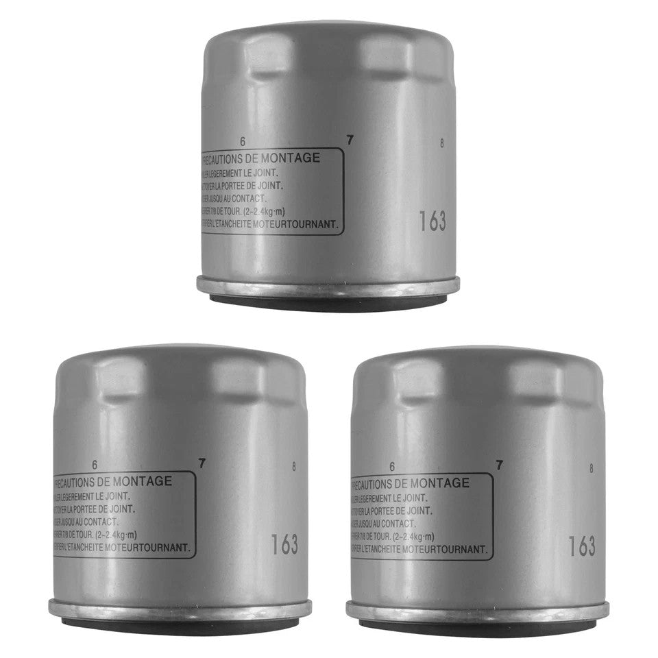 3 Pack Oil Filter for BMW  R1150RT R1150R Rockster Edition 80 1150 2001-2006