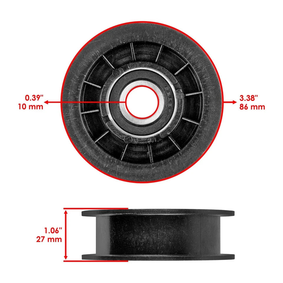 Idler Pulley For Transmission Belt For John Deere LA100 LA105 LA110 LA115 LA120
