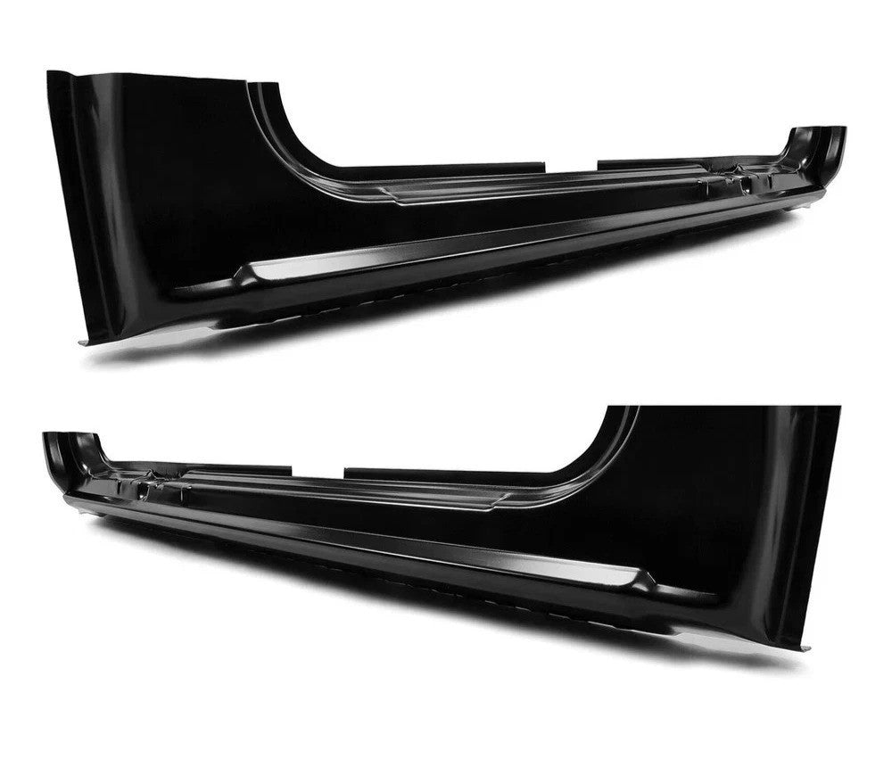 HECASA Rocker Panel For 99-07 GMC Sierra Chevy Silverado 4Door Extended Cab-PAIR