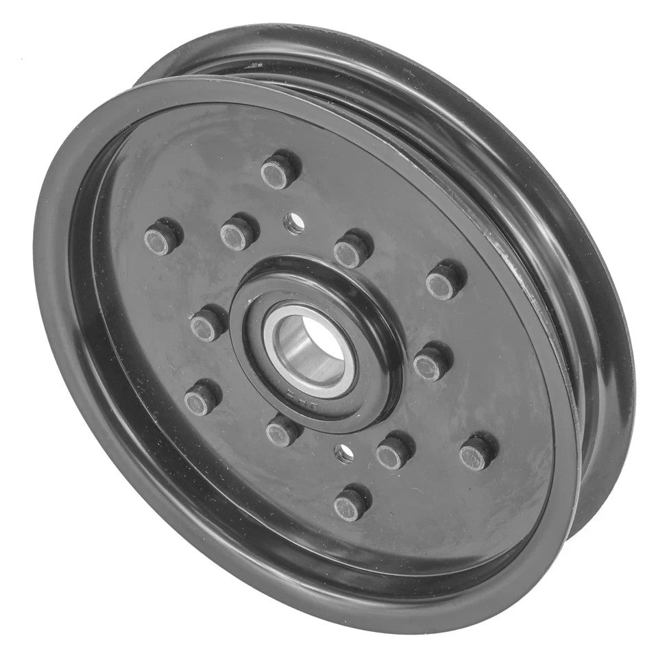Caltric Flat Idler Pulley For John Deere Tractor Mower AUC16698