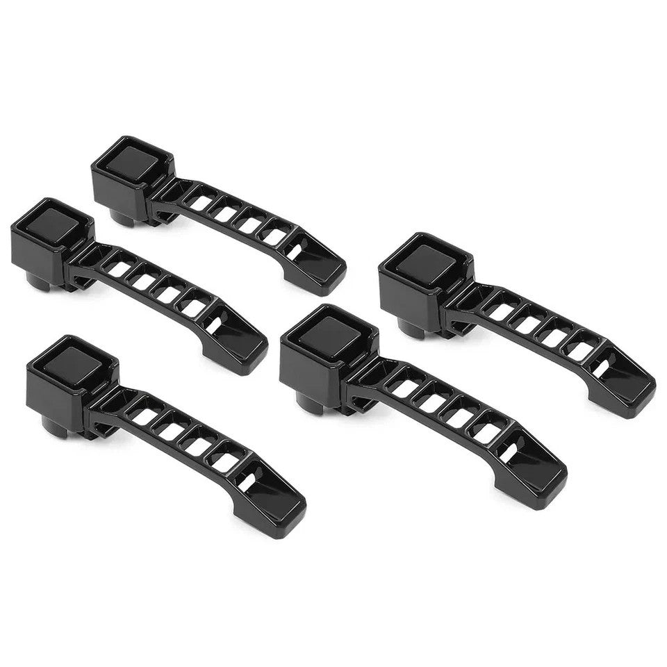 For Jeep Wrangler JK/JKU 2007-2018 Black Aluminum Exterior Door Handles