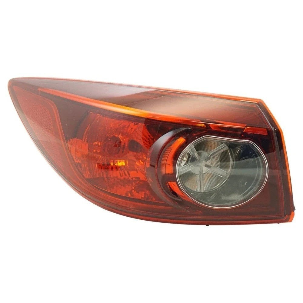 Left Outer Rear Tail Light Assembly Driver Side Outer Fits 2014-2018 Mazda 3