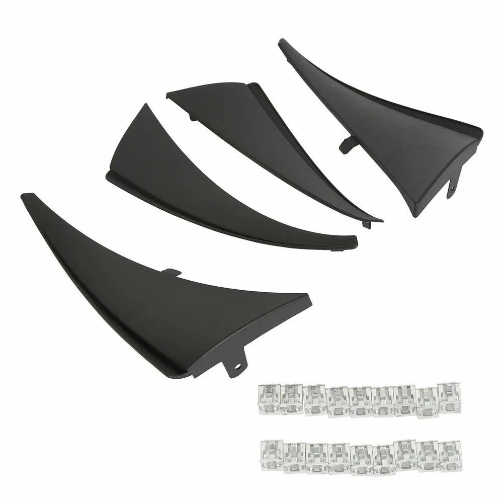 4Pcs Front Rear Splash Mud Guards Flap For Chevy C7 Corvette Stingray Z06 14-19