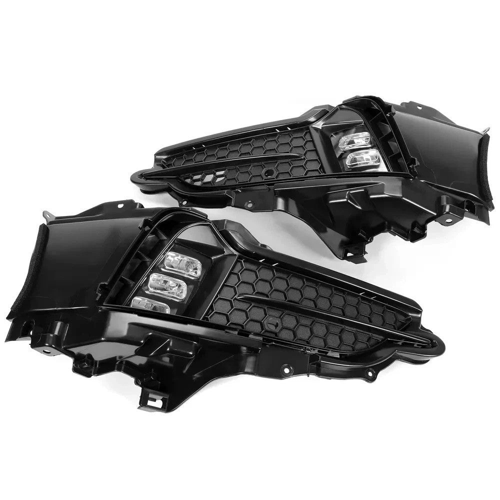 HECASA  LED Clear Fog Lights Lamps Kit LH & RH For 2017-2020 Acura MDX