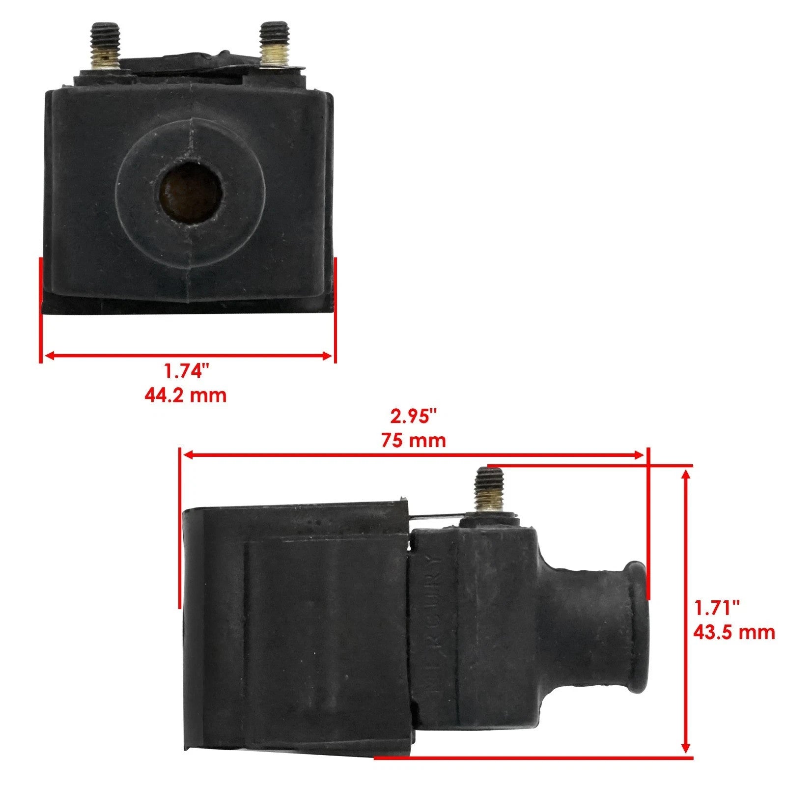 Ignition Coils for Mercury Outboard 175Hp 175 Hp Engine 1988-2000 *6-Pack*