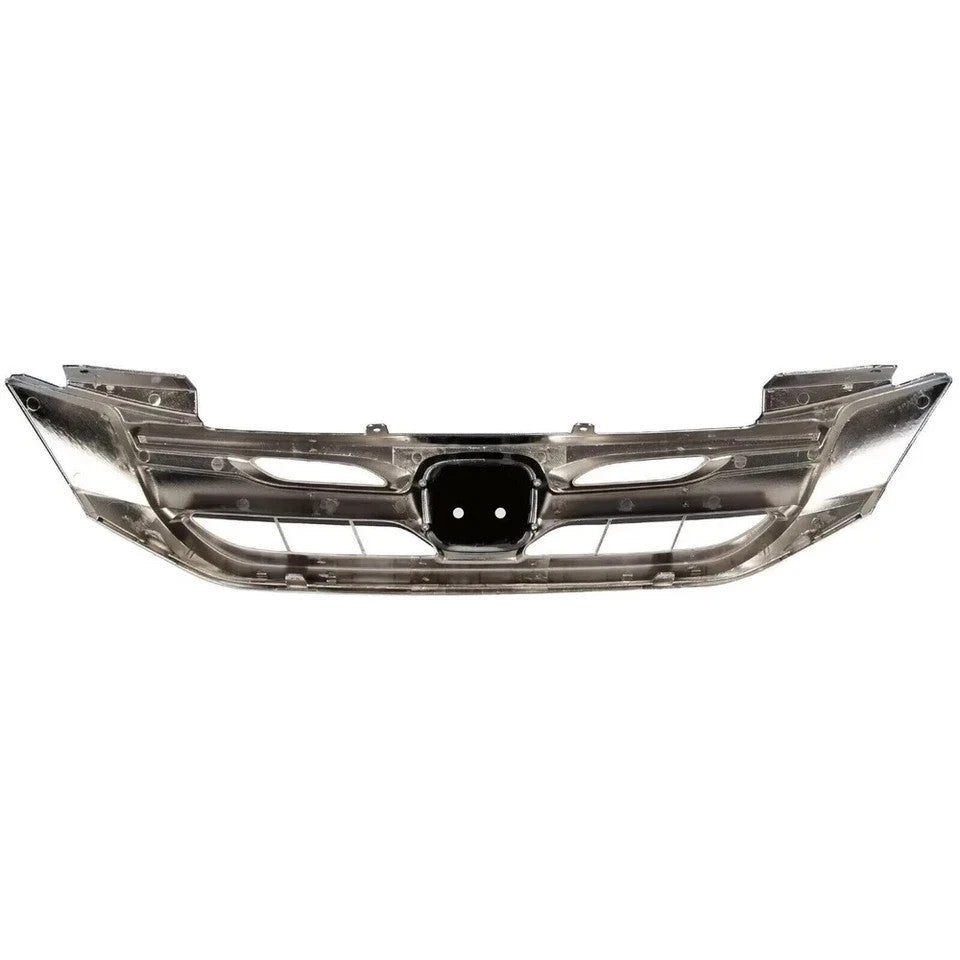 Fit 13-15 9th Gen Honda Accord 4 Door Chrome JDM Mod Style Front Hood Grille