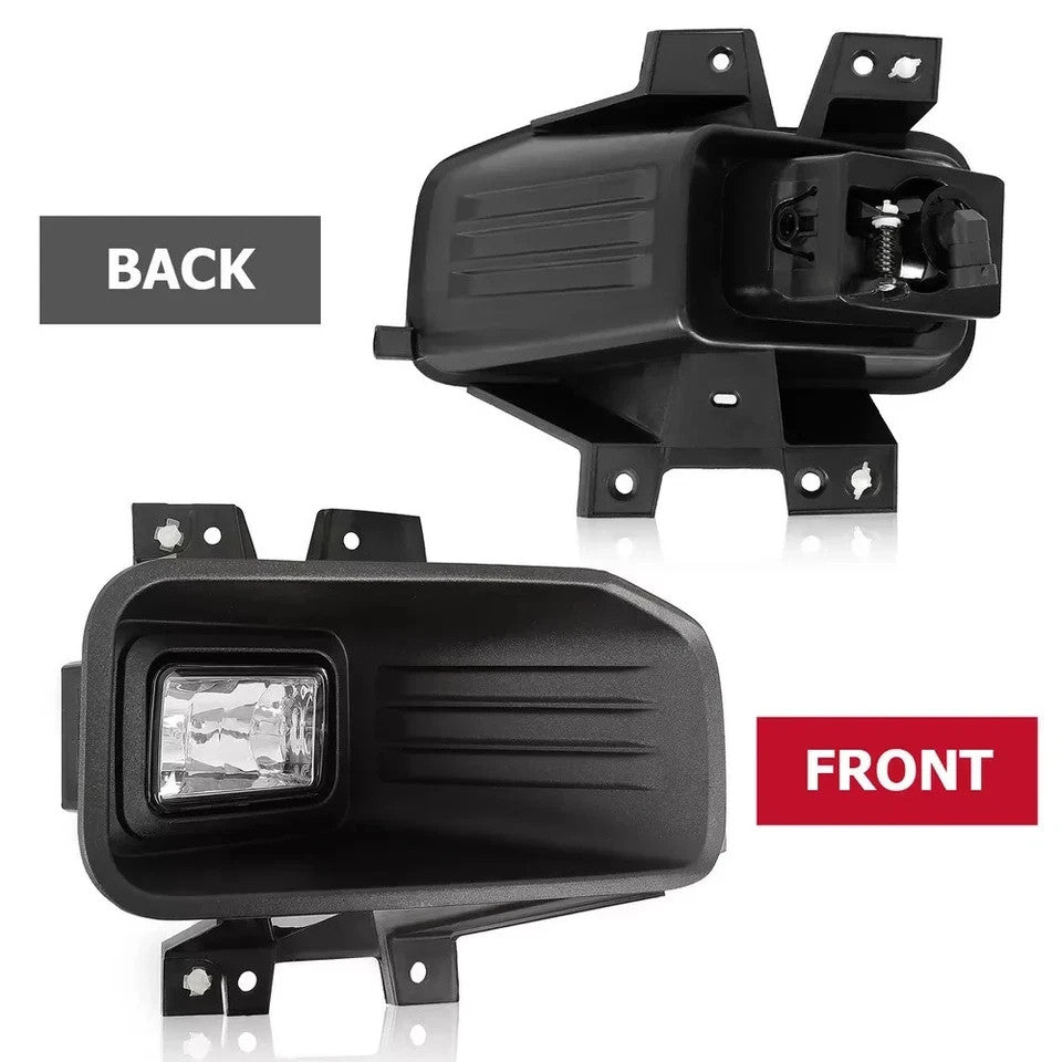 Halogen Fog Lights Driving Lamps Left & Right W/Bulbs For Ford F150 2018-2020 19