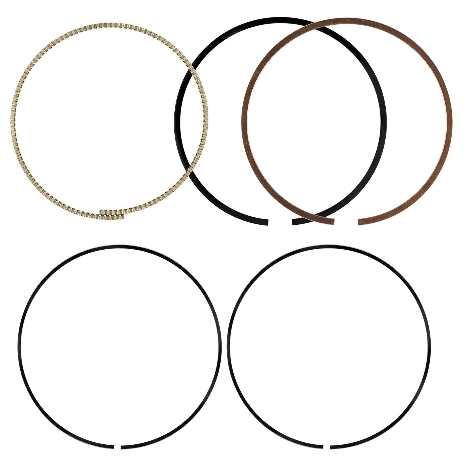 Caltric Piston Ring Set for Yamaha Kodiak 700 YFM700 4X4 EPS 2016 2017 2018
