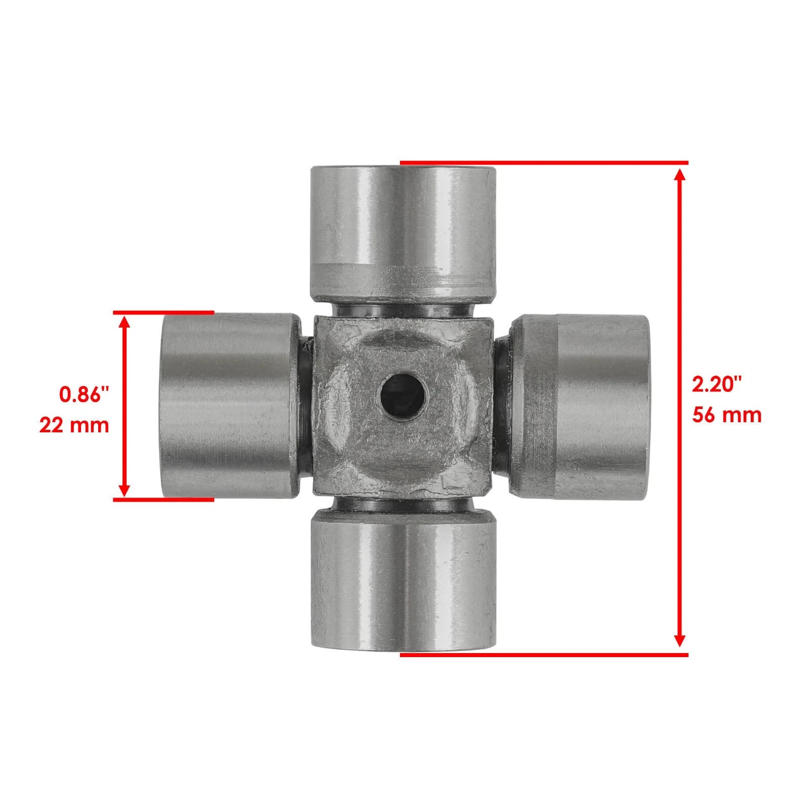 2 Front Drive Shaft U-Joint For Can-Am Commander 1000 4X4 Ltd X Xt Xtp 2012-2016