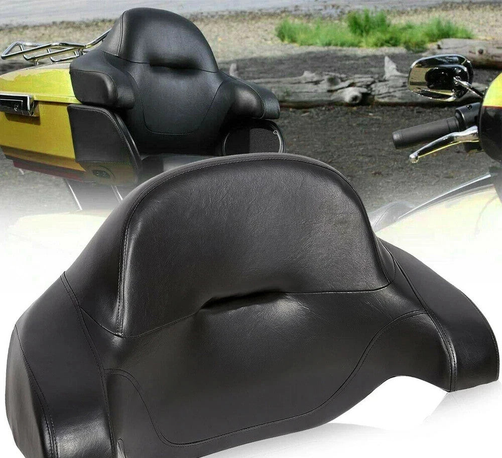 King Chopped Trunk Wrap-around Backrest Pad For Harley Touring Road Glide 2014+