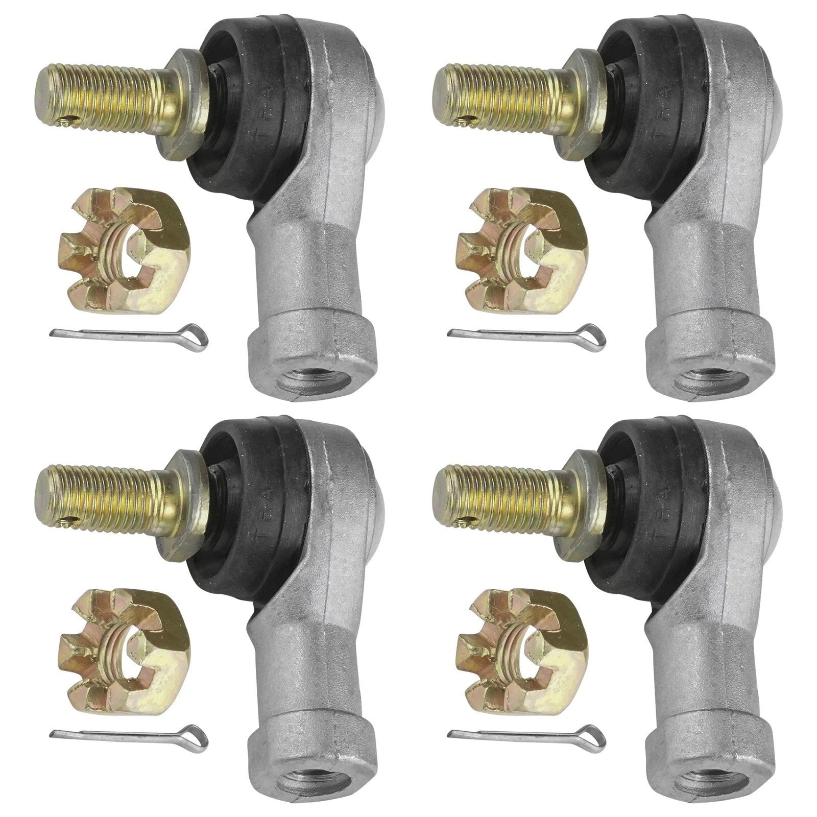 2 Sets Of Tie Rod End Kit for Honda TRX125 Fourtrax 125 1985 1986 1987 1988