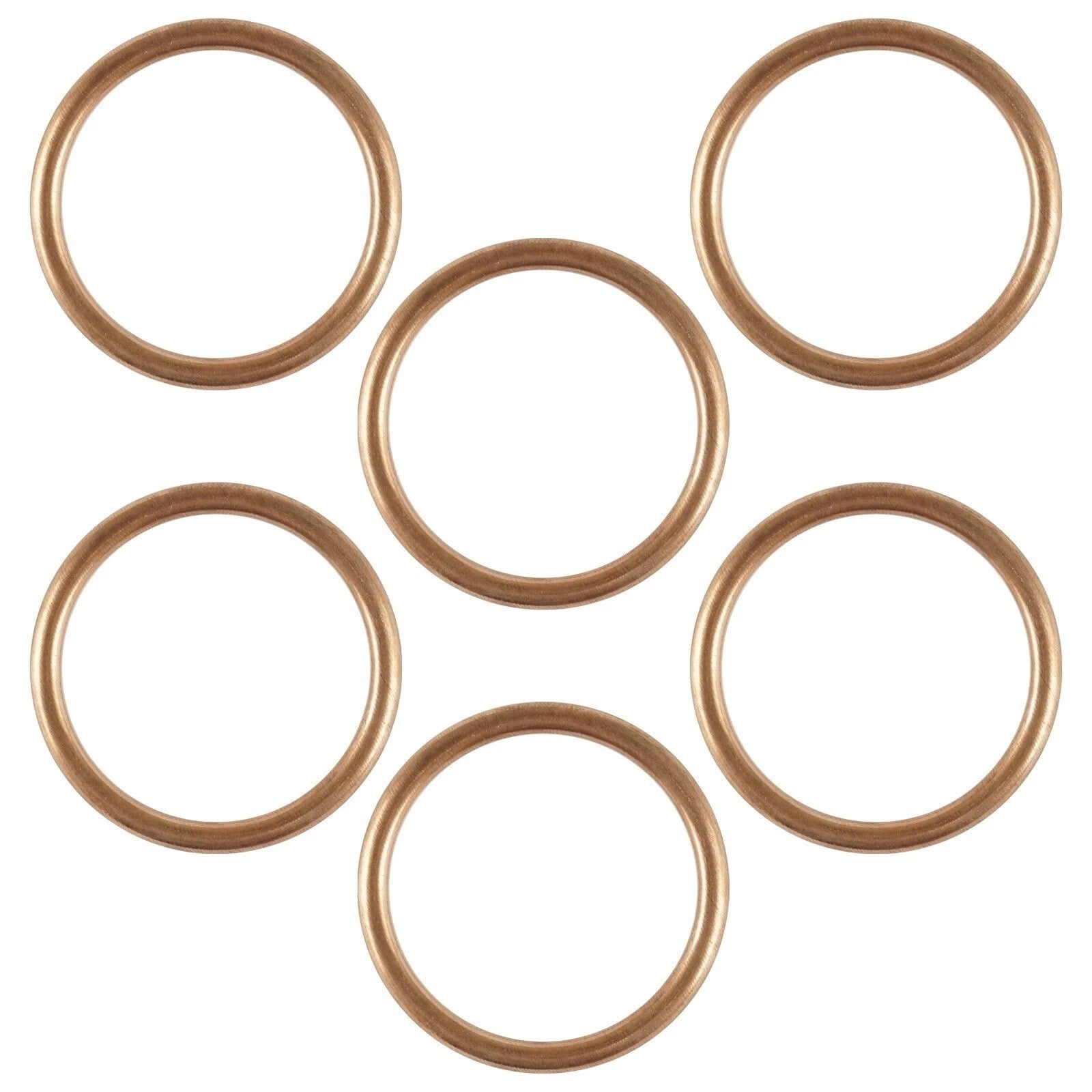 6-Pack Exhaust Pipe Gasket for Honda Cbx Supersport 1979 1980 1981 1982