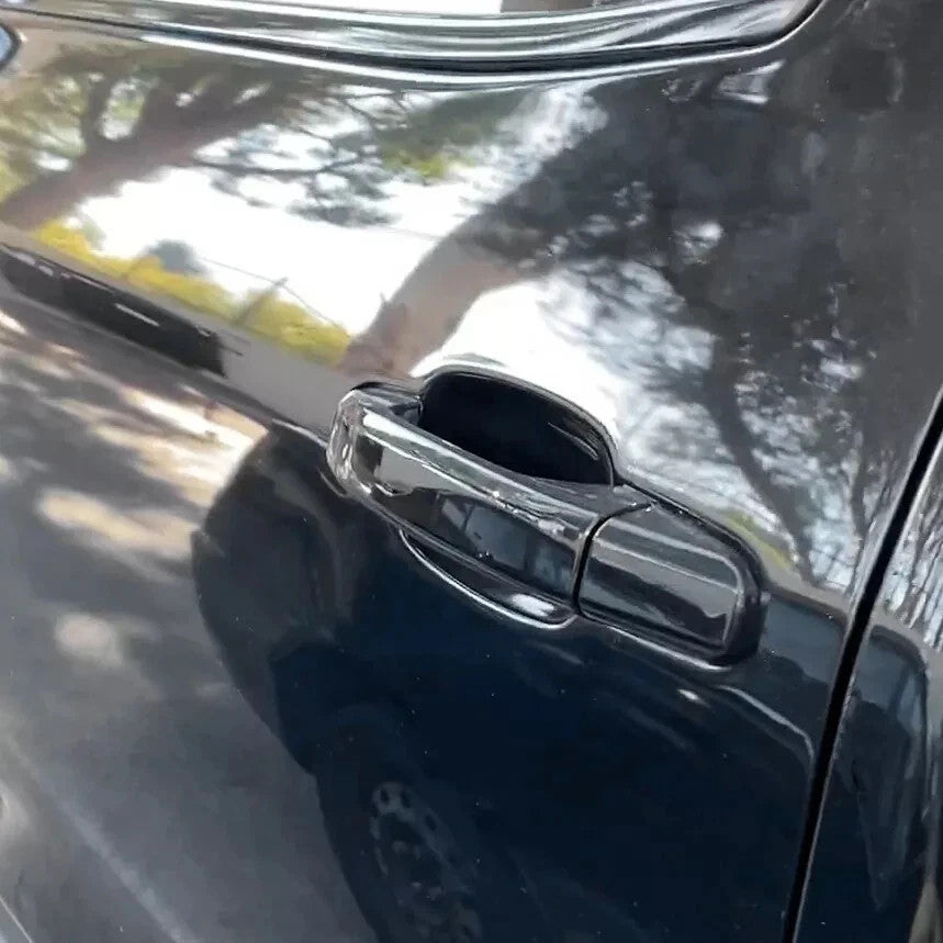 For Silverado Sierra 2014-19 Gloss Black Painted 4 pcs Door Handles Replacement