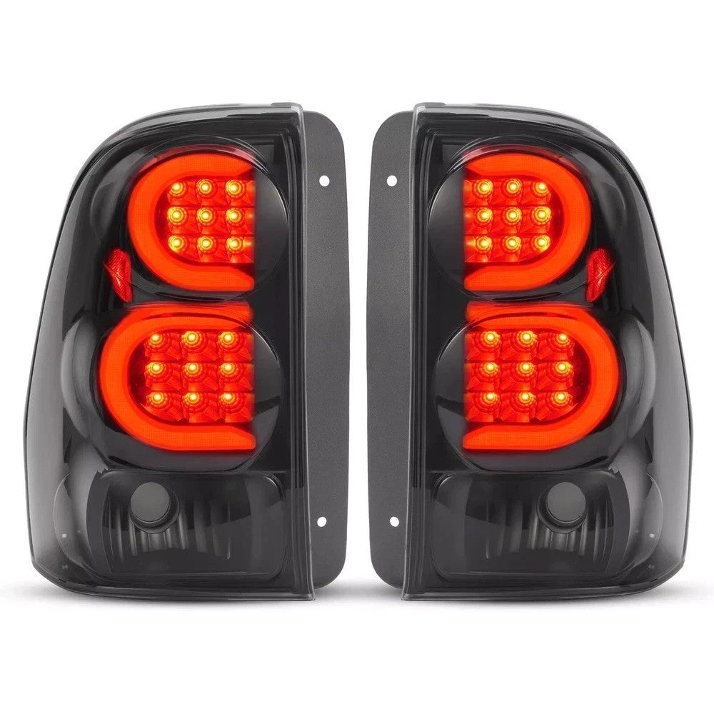 HECASA LED Turn Tail Lights For Chevrolet Trailblazer 2002-2009 #GM2801150 Smoke