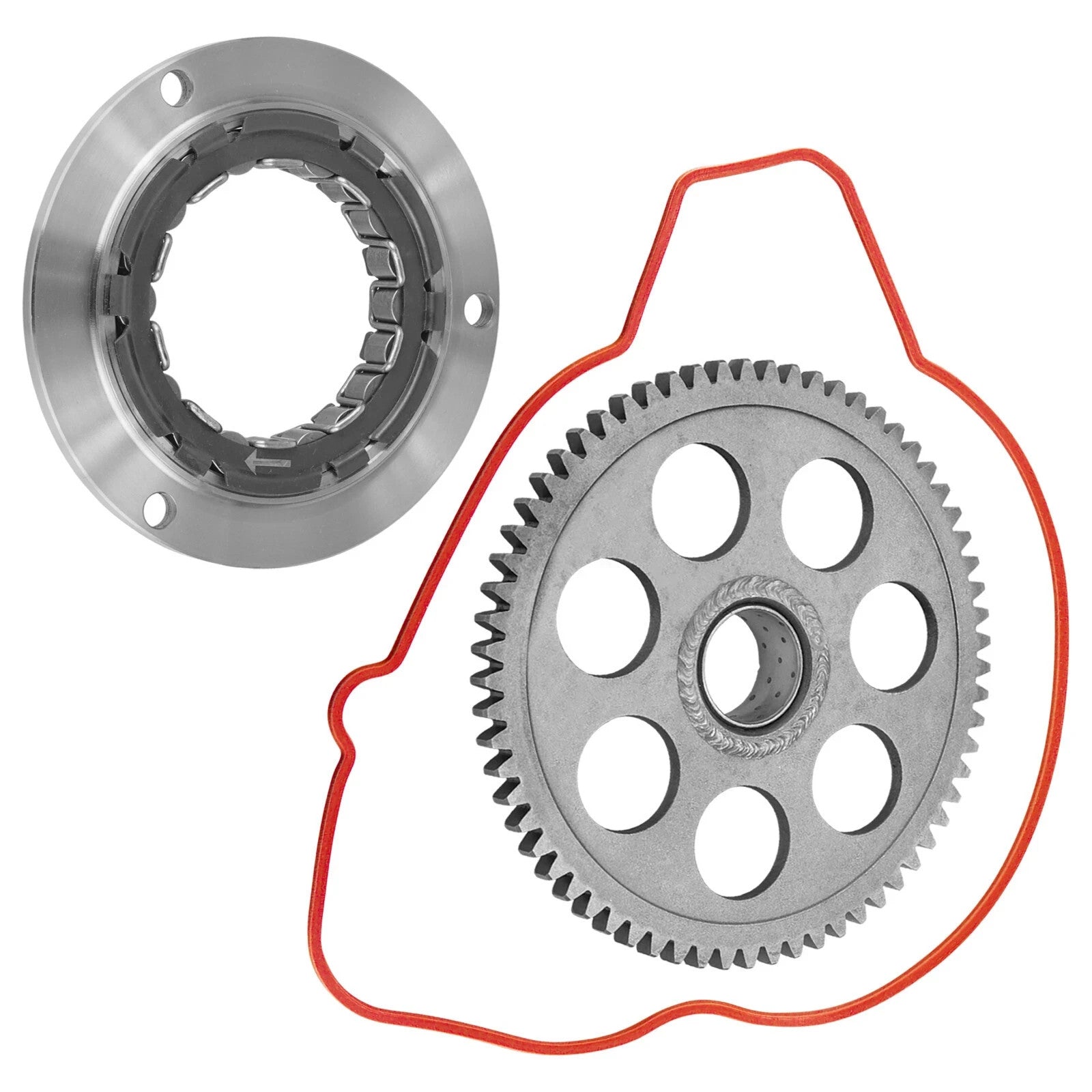 Starter Clutch Hub Sprag Flywheel Gear Kit For Polaris Sportsman 570 2017 - 2025