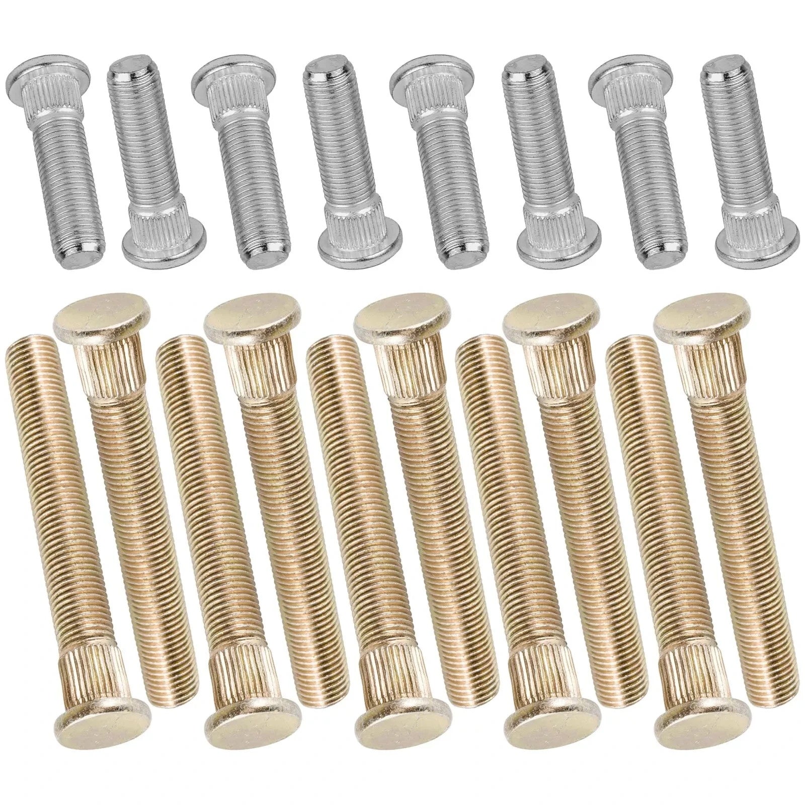 16 Studs Front Rear Wheel Hub Studs for Polaris RZR S 800 EFI 2009 2010 - 2014