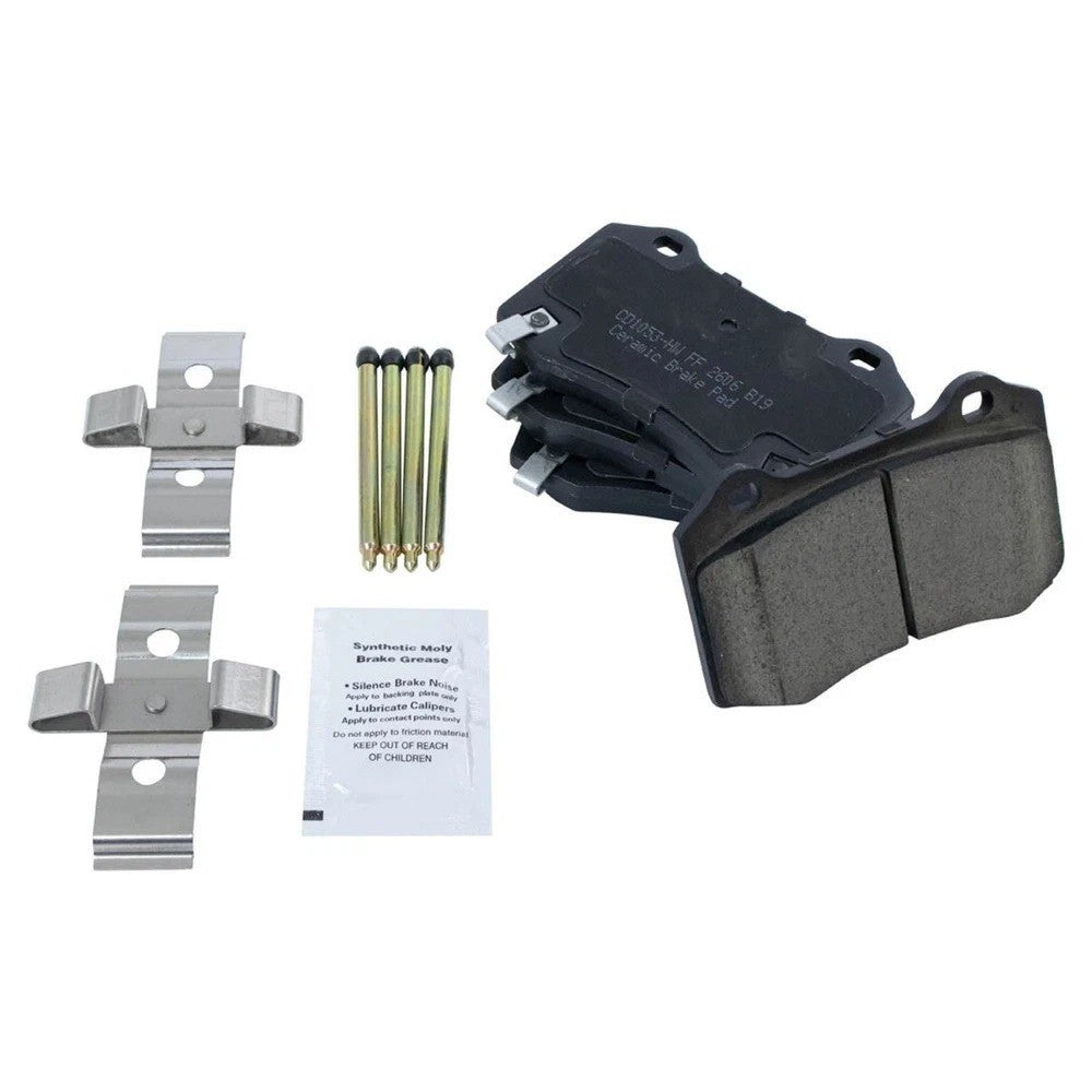 Front & Rear Premium Posi Ceramic Disc Brake Pads for Chevy SS Camaro New