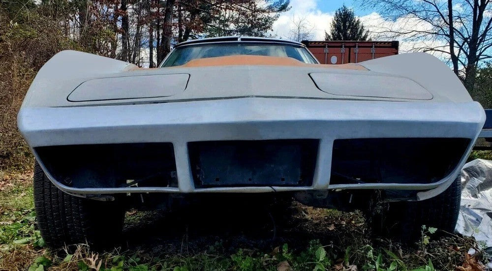 For Chevrolet Corvette 73-74 Front Bumper Face Bar Grille Fiberglass #6263597