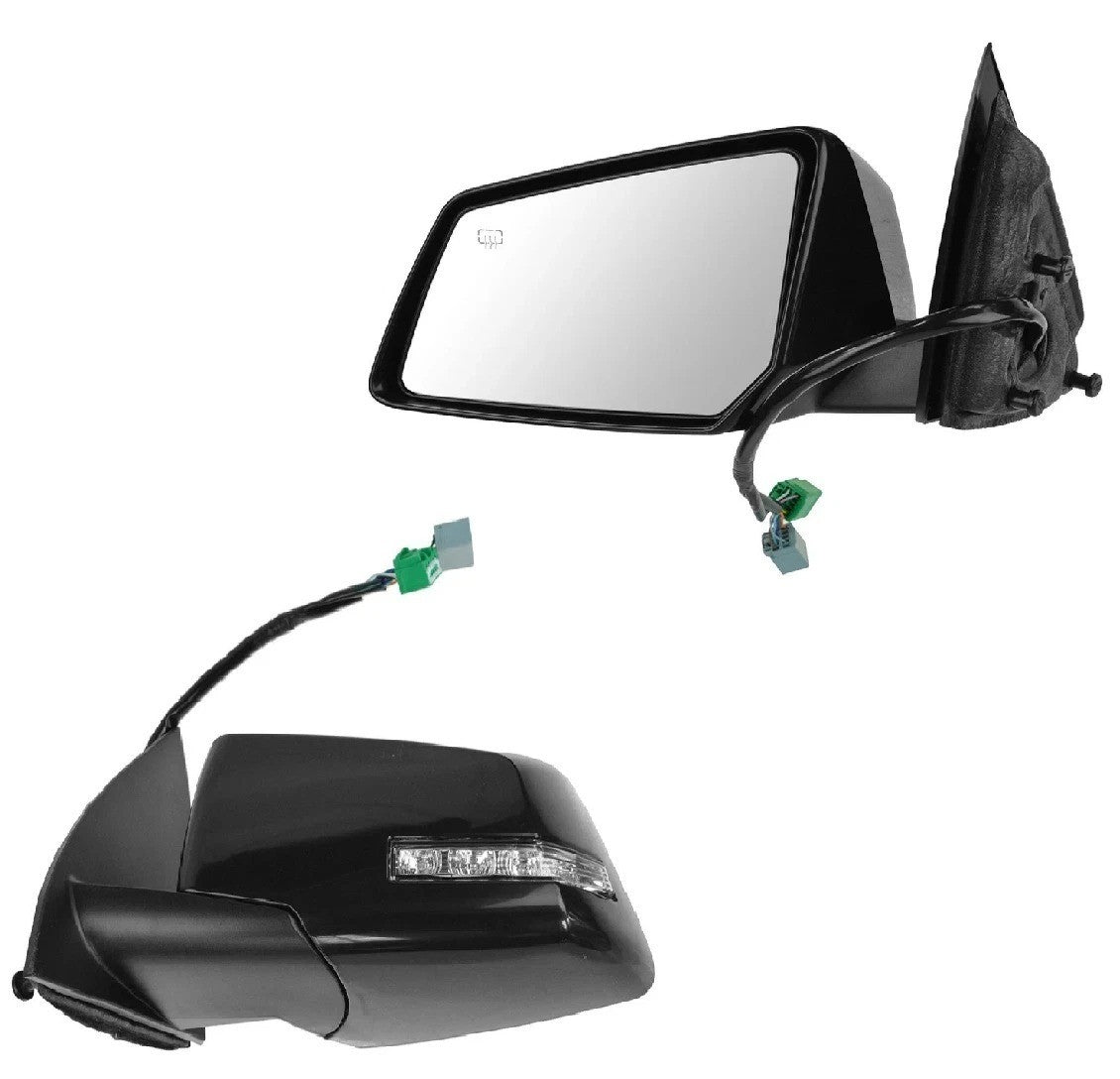 Mirror Power Heated Signal Memory Folding Black Driver for 08-10 Saturn Outlook