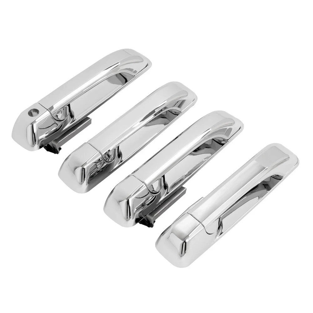 Fits Dodge Ram 1500 2009-24/ 2500 11-24 Chrome Exterior Door Handle Front&Rear
