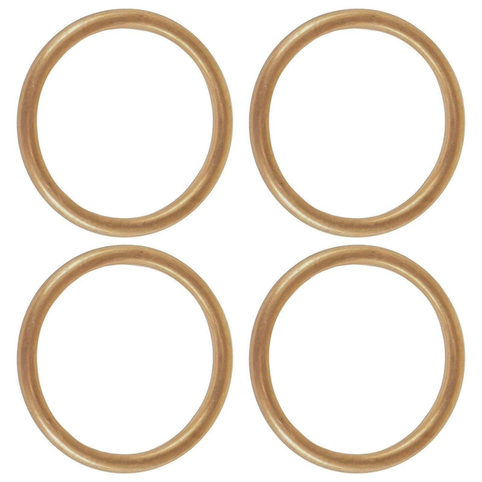4-Pack Exhaust Pipe Gasket for Honda CBR600F CBR600F2 CBR600F3 CBR600F4 1987-06