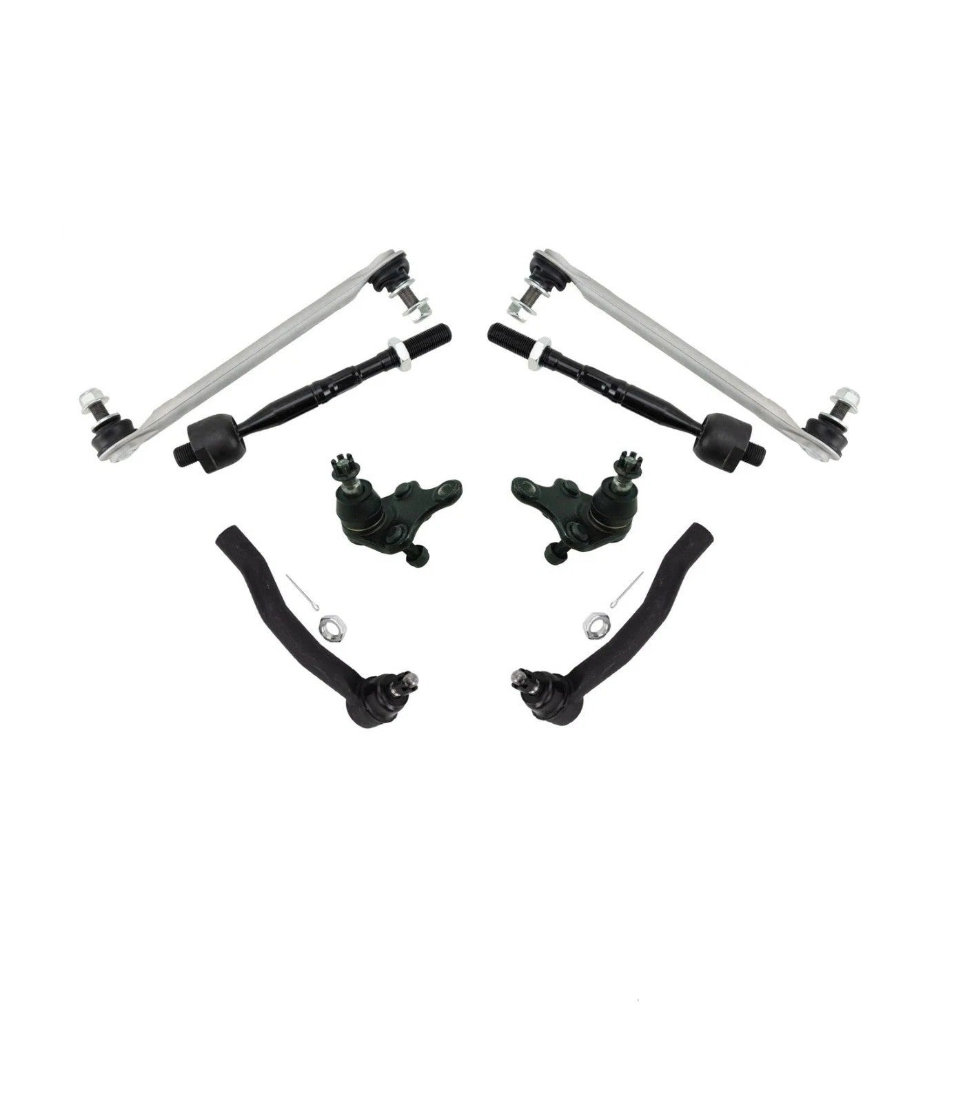 Front Steering & Suspension Kit Fits 2018-2022 Lexus Toyota Avalon Camry