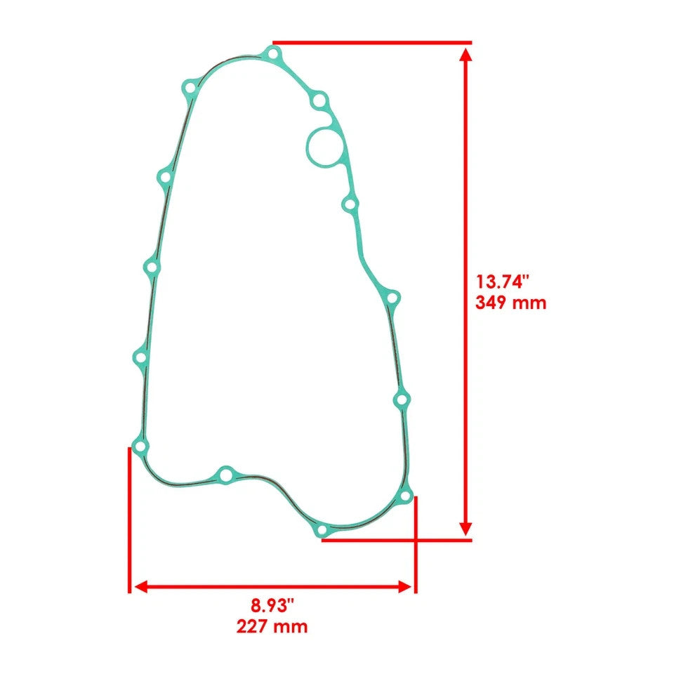 Clutch Cover Gasket for Honda CRF450R CRF 450R 2002-2008