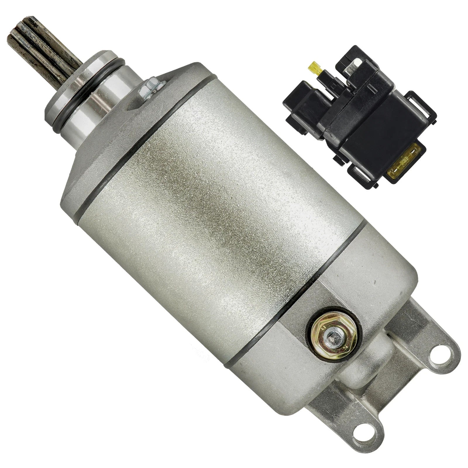 Starter & Relay Solenoid for Suzuki LT-Z400 LT-Z400F Quadsport Z400 2003-2008