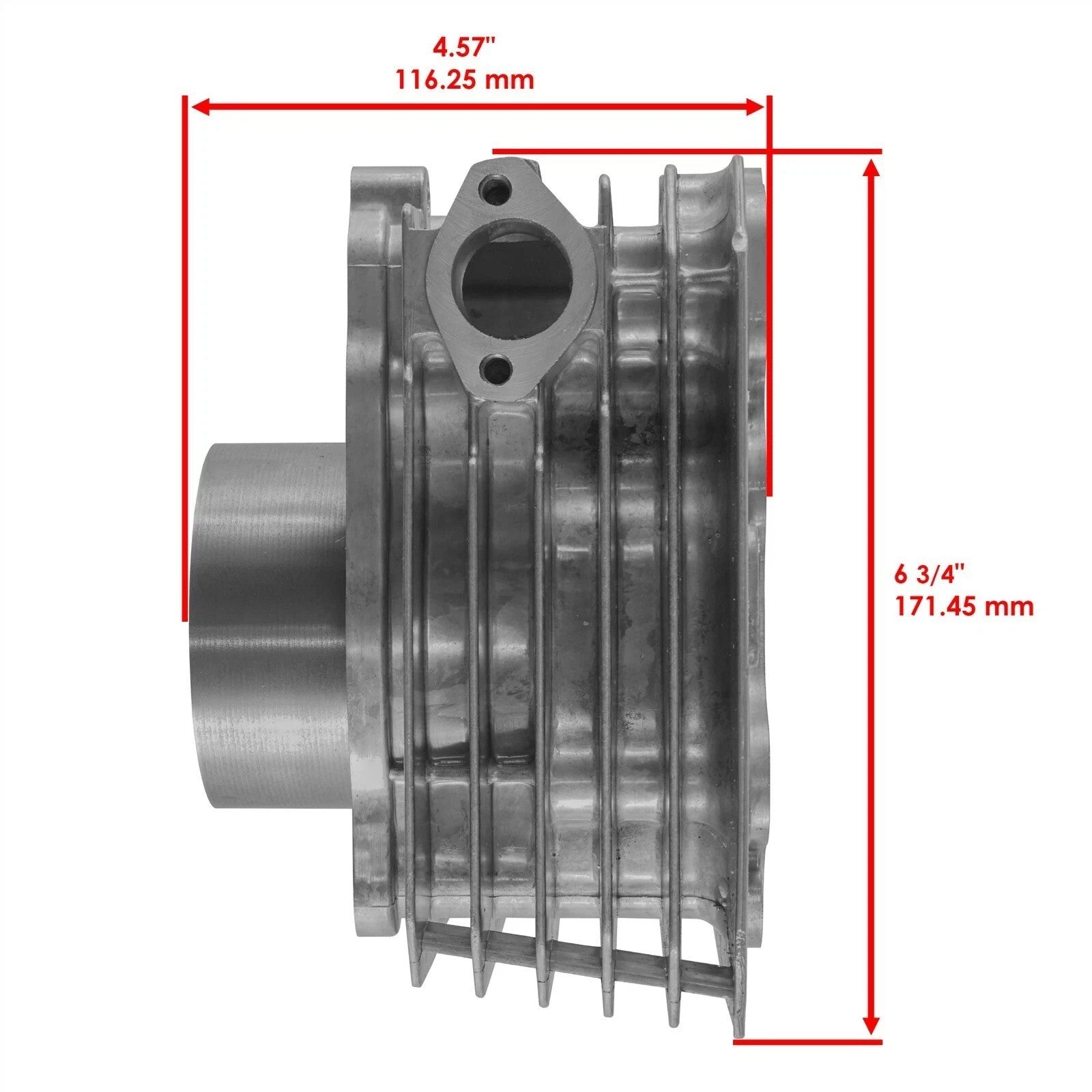 Cylinder fits Honda ATC250ES Big Red 250 1985 1986 1987 Cylinder (74 mm Bore)